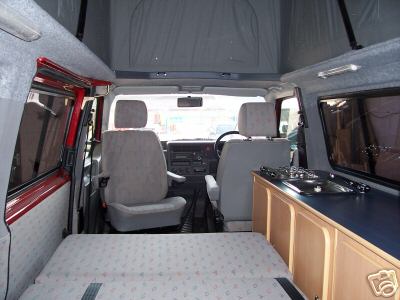 vw t4 high top campervan