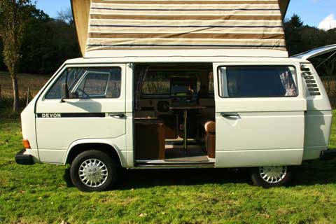 vw camper van 1990