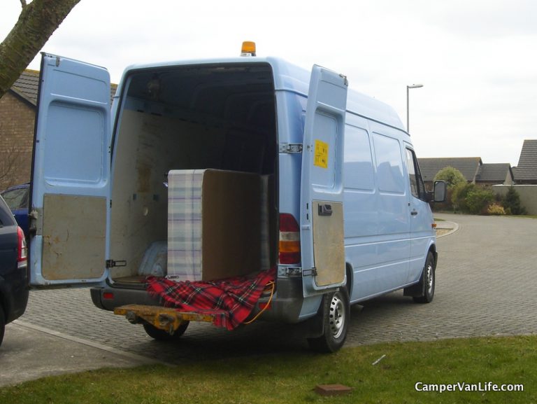 A little furniture moving before the conversion