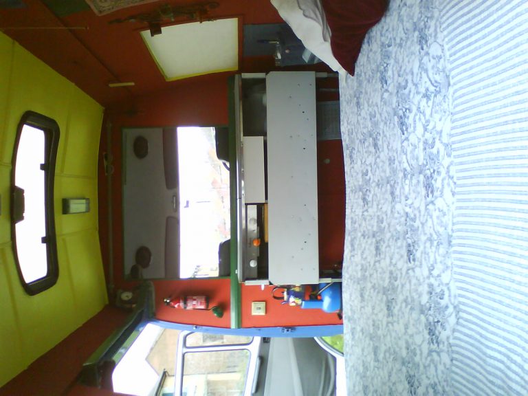 Looking from back doors