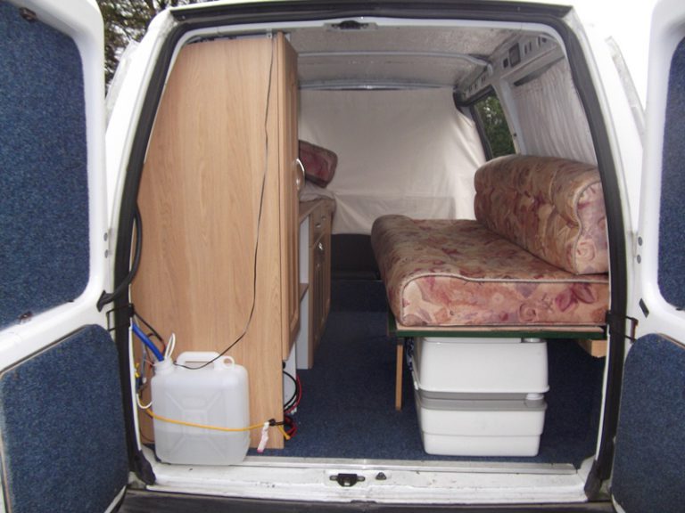 back of van
