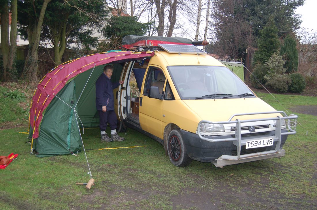 Van ready to go!