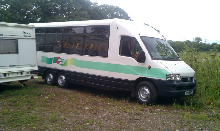 the bus