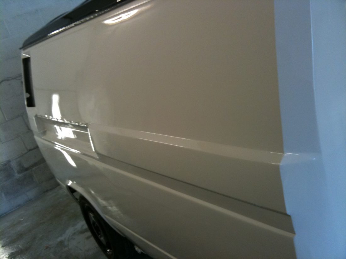 Freshly painted