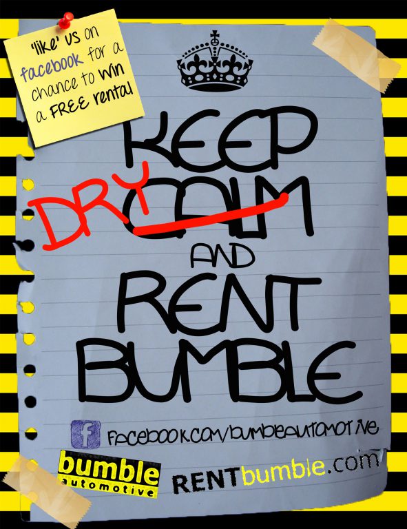 Keep DRY & Rent Bumble