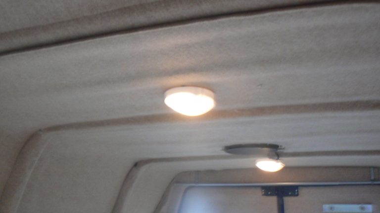 ldv camper conversion lights