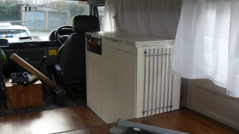 ldv camper conversion kitchen