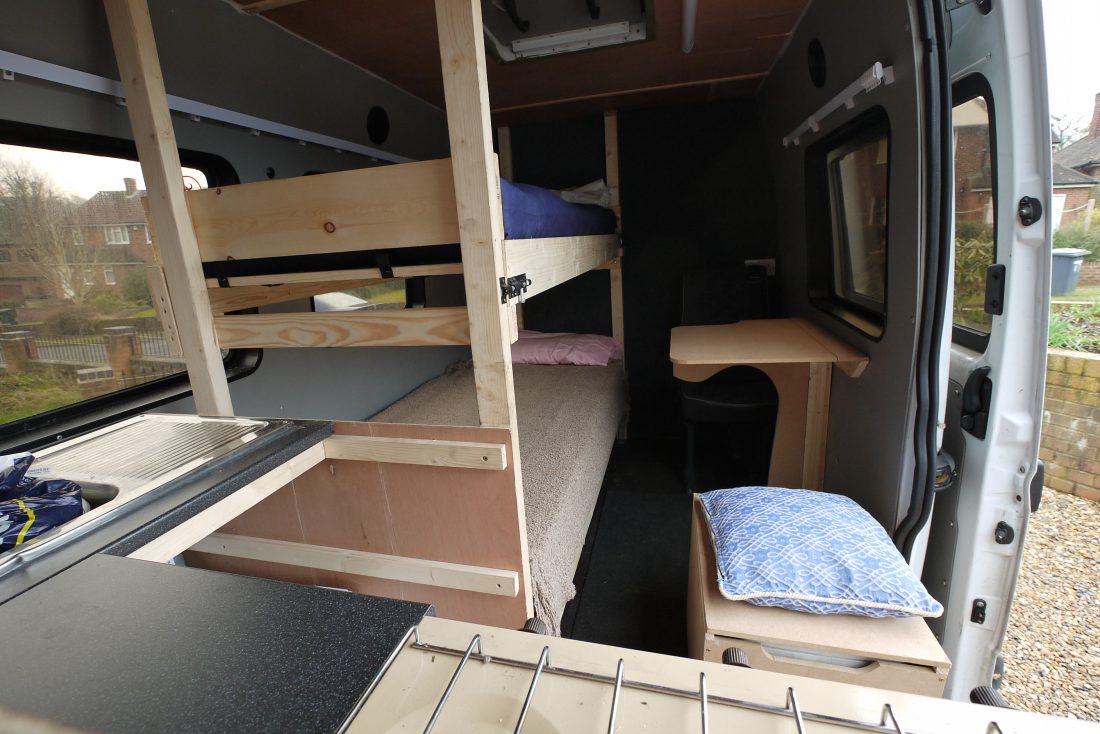 Renault Traffic Campervan Bunk Beds