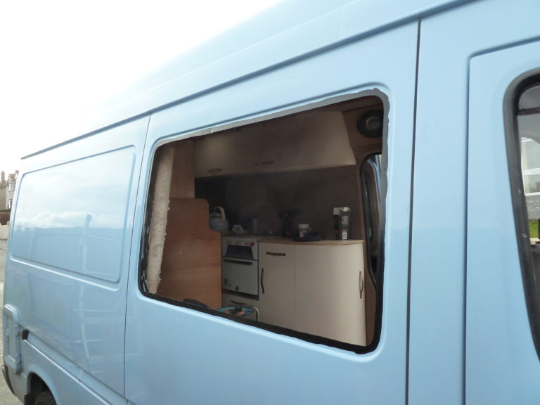 Fitting Windows In A Campervan Conversion