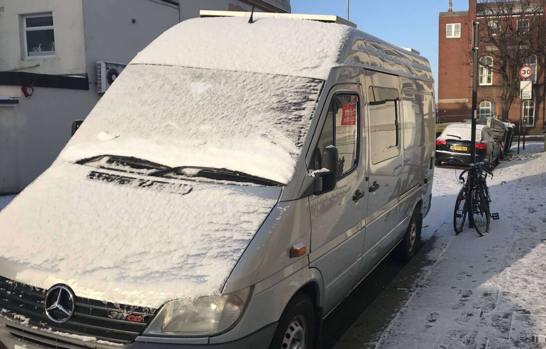 Why Winter is the best time to start a Campervan Conversion