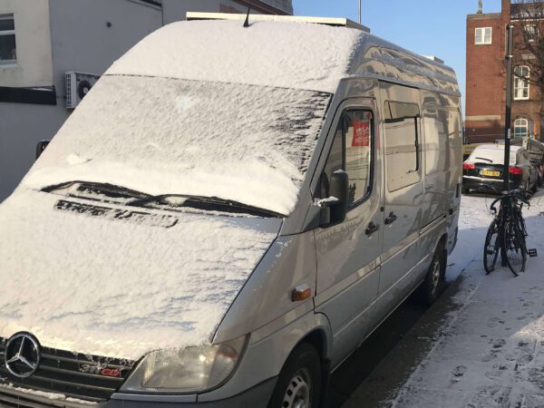 Why Winter is the best time to start a Campervan Conversion